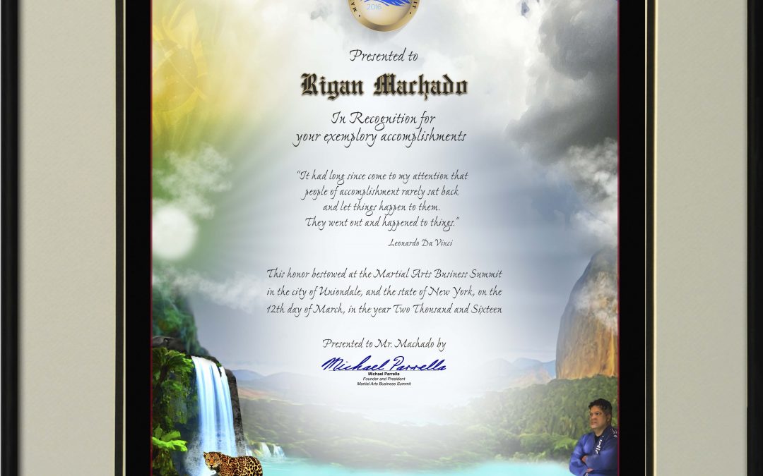 Rigan Machado – Lifetime Achievement Award