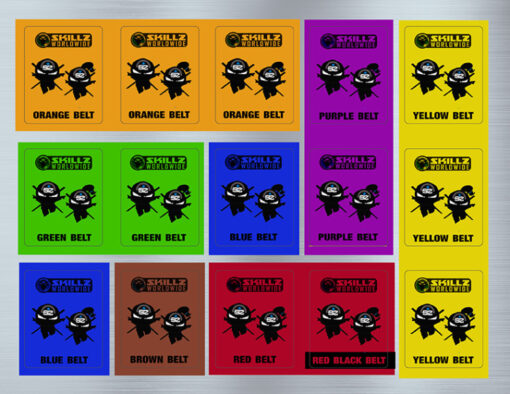 Extreme SKILLZ variety stickers sheet